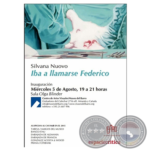 IBA A LLAMARSE FEDERICO  - Artista: SILVANA NUOVO - Miércoles, 05 de Agosto 2015